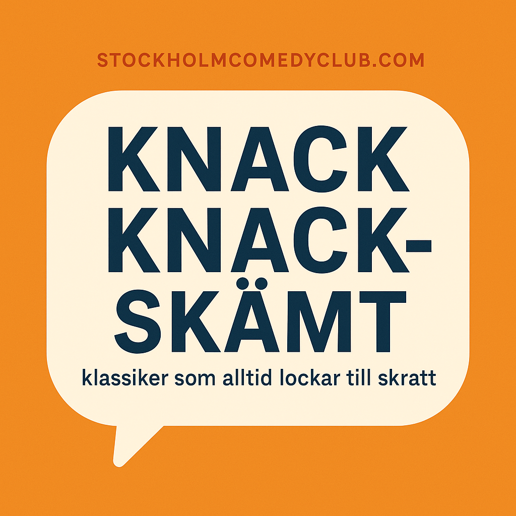 Knack knack-skämt – klassiker som alltid lockar till skratt