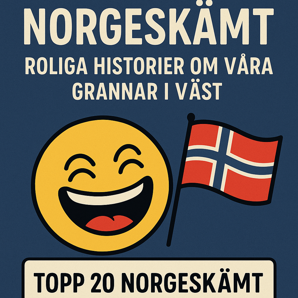 Norgeskämt – roliga historier om våra grannar i väst